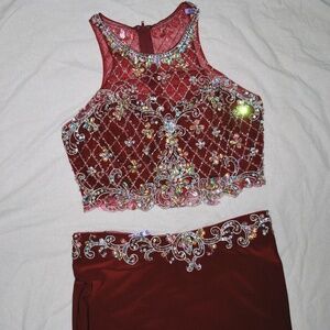 Prom Formal Dress 2-Piece